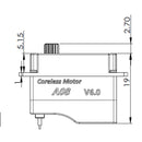 A08N 3.8-8.4V Micro High Torque Servo