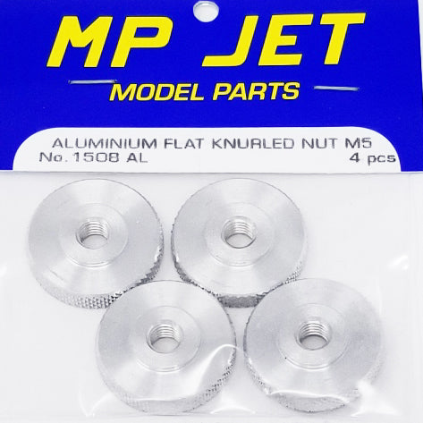 Aluminum Flat Knurled Nut 5.0mm