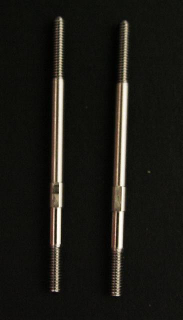 2.5mm Control Rods. 303 Grade Stainless Steel 55mm