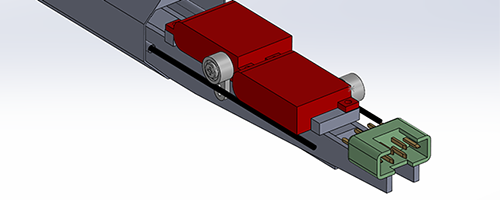 Alternate boom servo mount for 3PK (Customer Project)