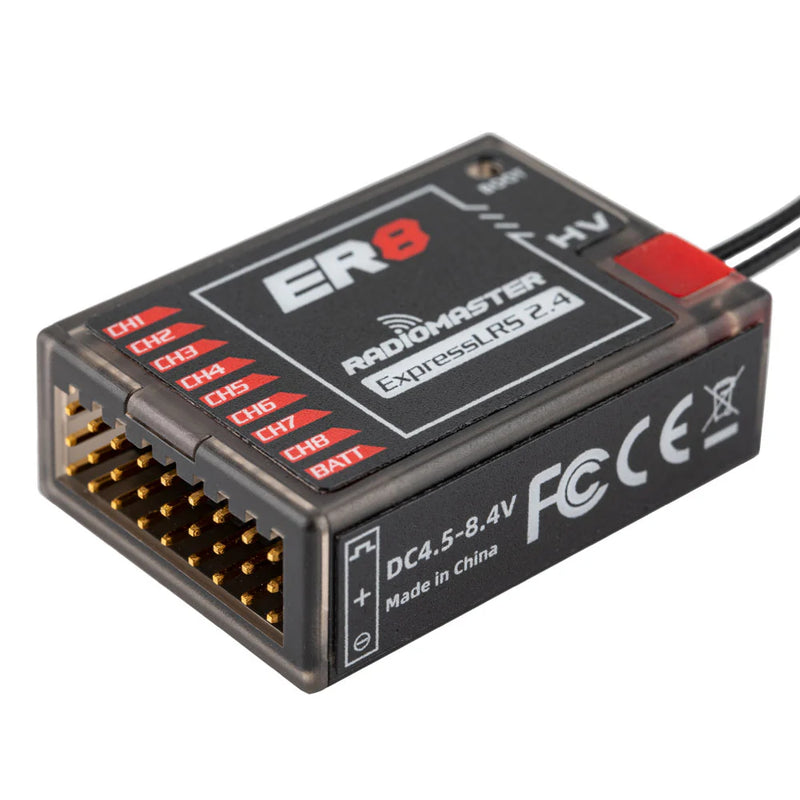 ER8 2.4ghz PWM ExpressLRS 8 Channel receiver