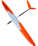 Libertoy 2.4M Electro, V-Tail, Light  Neon Orange/White, IDS Installed