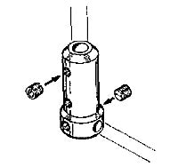 90 degree coupler for landing gear, 3mm wire/axle