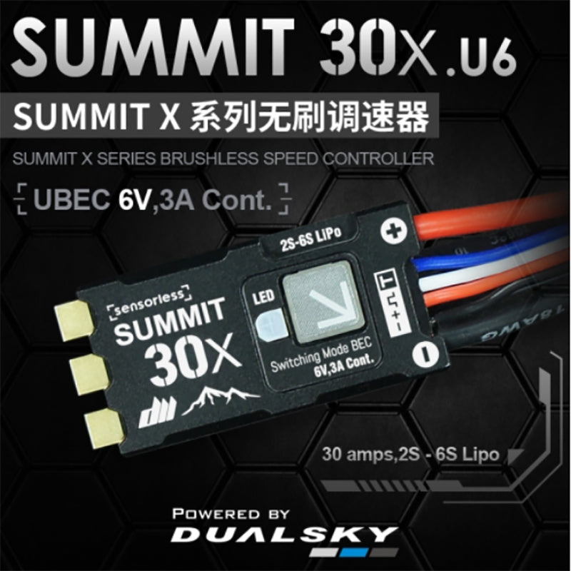 Dualsky SUMMIT 30X SLIM for gliders