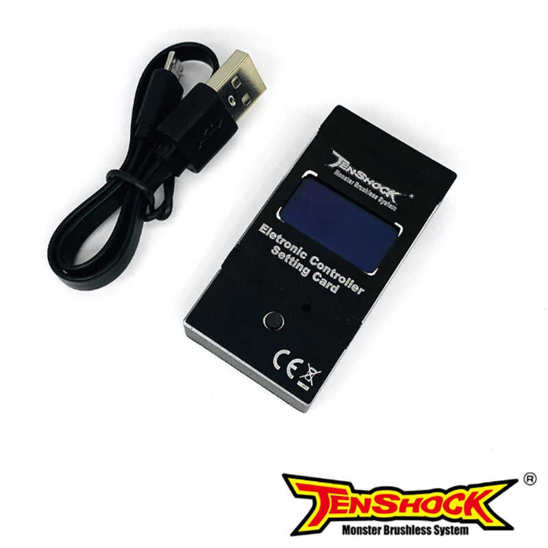 Tenshock ESC Programming Card