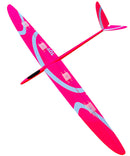 Toy 2M V-Tail, F3F Neon Pink/White, Hard, IDS Installed