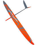 Vantage Race F3F Gray/Neon Orange, Fully Loaded