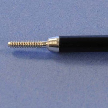 Inner threaded coupler for carbon tube 8x1, M4