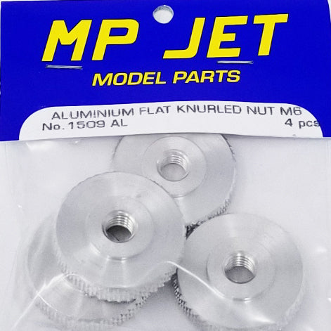Aluminum Flat Knurled Nut 6.0mm