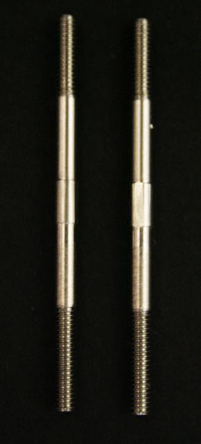 2mm Control Rods. 303 Grade Stainless Steel 40mm